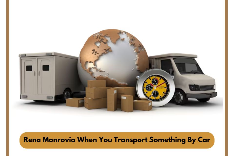 rena monrovia when you transport something by car ...